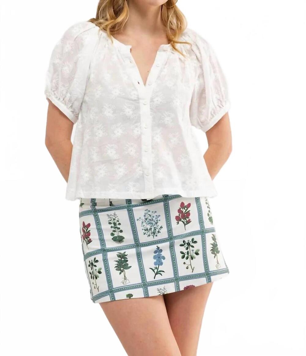 NEW SMITH & QUINN imogen top in white